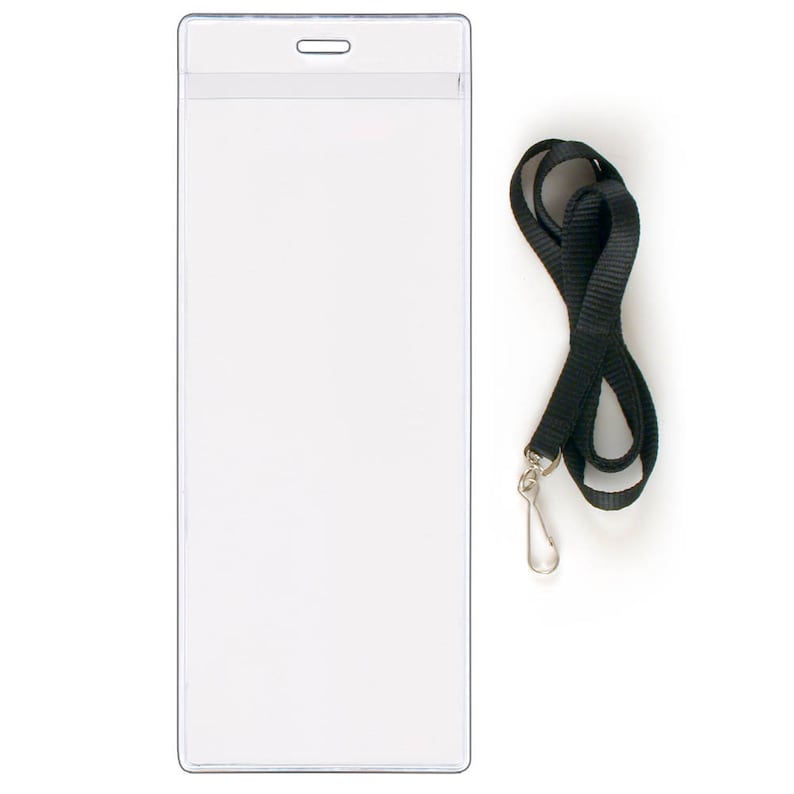 Event Ticket Holders With Lanyard 3 X 8 LY3019S Etsy