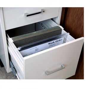 Clear Hanging File Folder With Two Sturdy Metal Rods (RHF231C) - Etsy