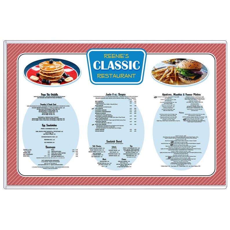 Storesmart - Rigid Plastic Menu Holders - 11