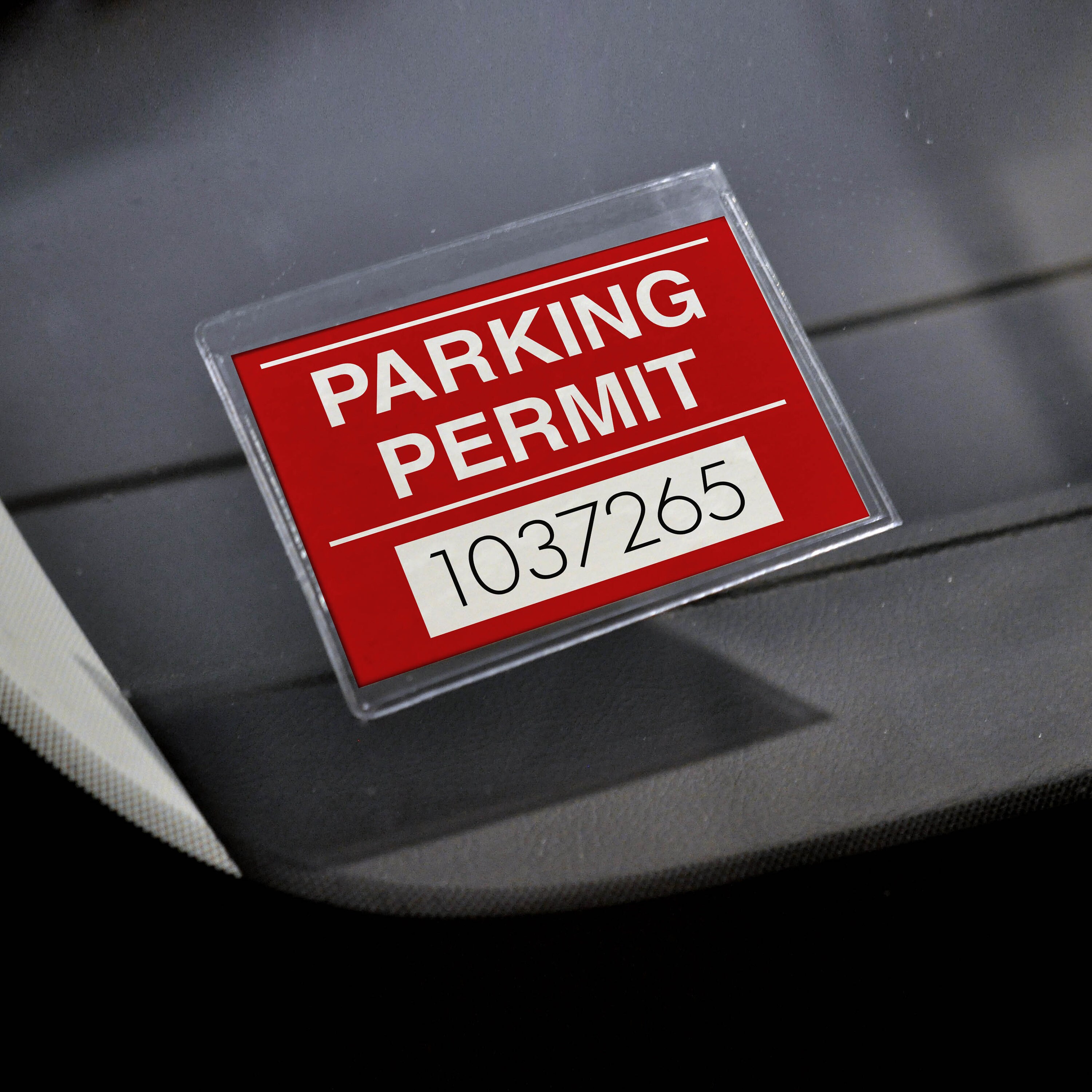 Storesmart Parking Permit Holder for Windshields Adhesive Back PSR-PARK- 1045L 