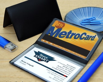 Folding Business Card Holders - Plastic (RPP2915)