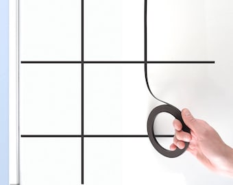 Magnetic Rolls - 1/4-inch - For Whiteboard Grids - (ML1/4)
