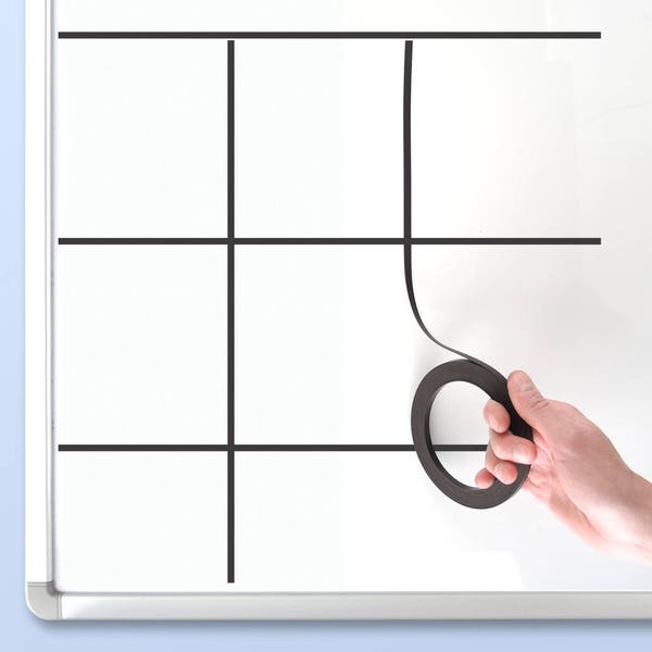 Magnetic Rolls - 1/4-inch - For Whiteboard Grids - (ML1/4)