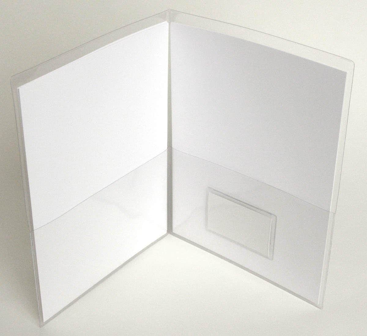 Clear Business Card Sleeve - Etsy