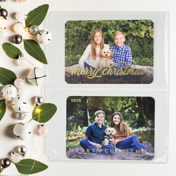 Greeting Card Binder Page  Clear Vinyl (MC50-CARD) - 10 Pack - Etsy