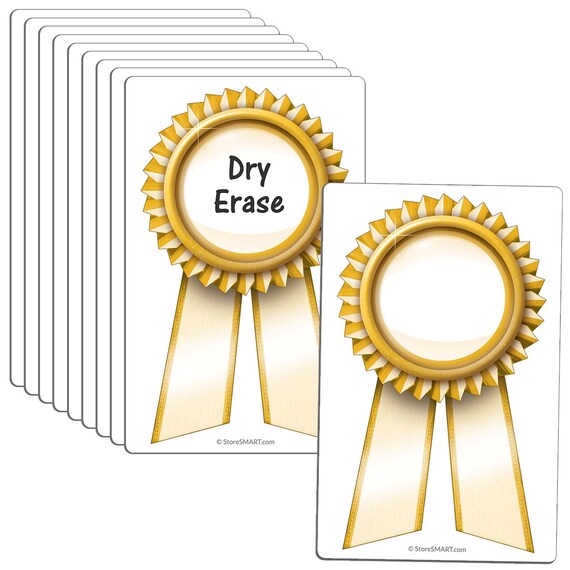 Smart 3 1 2 X 5 Magnetic Award Ribbons 25 Pack Ar312x512