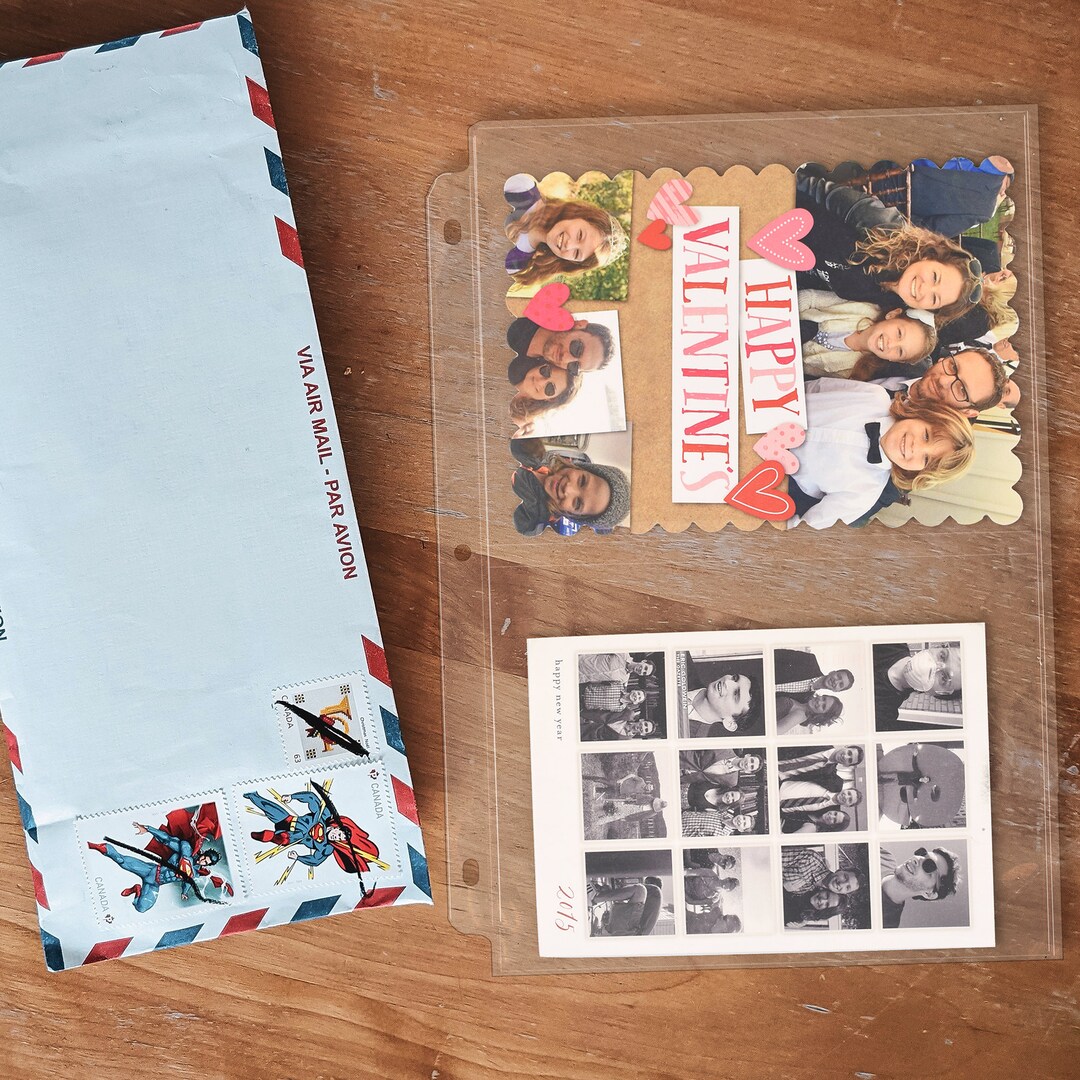 Greeting Card Binder Page Poly Archivalsafe LC57CARD Etsy