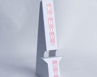 EASEL BACKS - 12 Inch, Self-Stick, Extra-Heavy, Double-wing - 2X stronger! - (EBDW12)