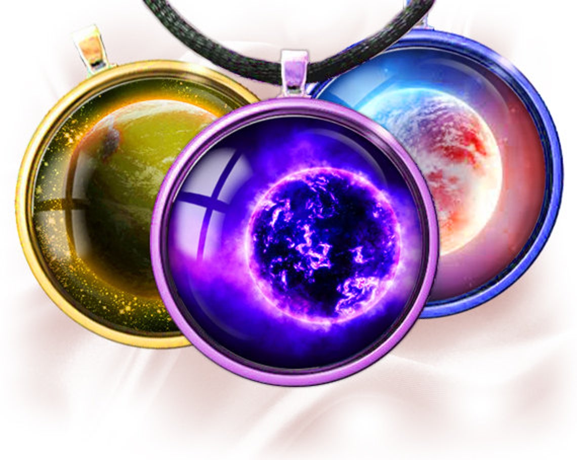 Deep Universe Galaxy Bottle Caps Images 1'' Circles Etsy