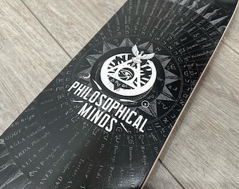 Skateboard Deck Mini : Shem Deck Philosophical Minds