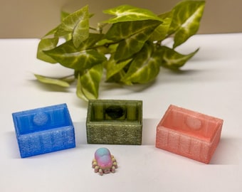 Sparkly Jumping Spider Food Dish, Magnetic Enclosure Accessory