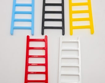 Miniature ladder, dollhouse accessories, jumping spider enclosure accessory, fairy garden decor