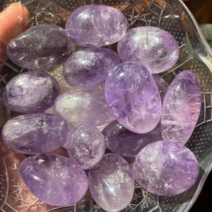 Amethyst Tumbled Crystal Stones