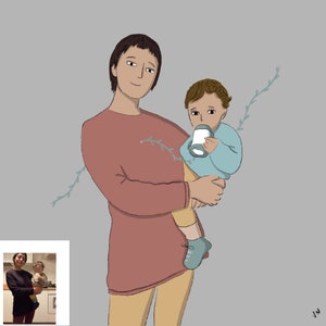 digital personalized portrait