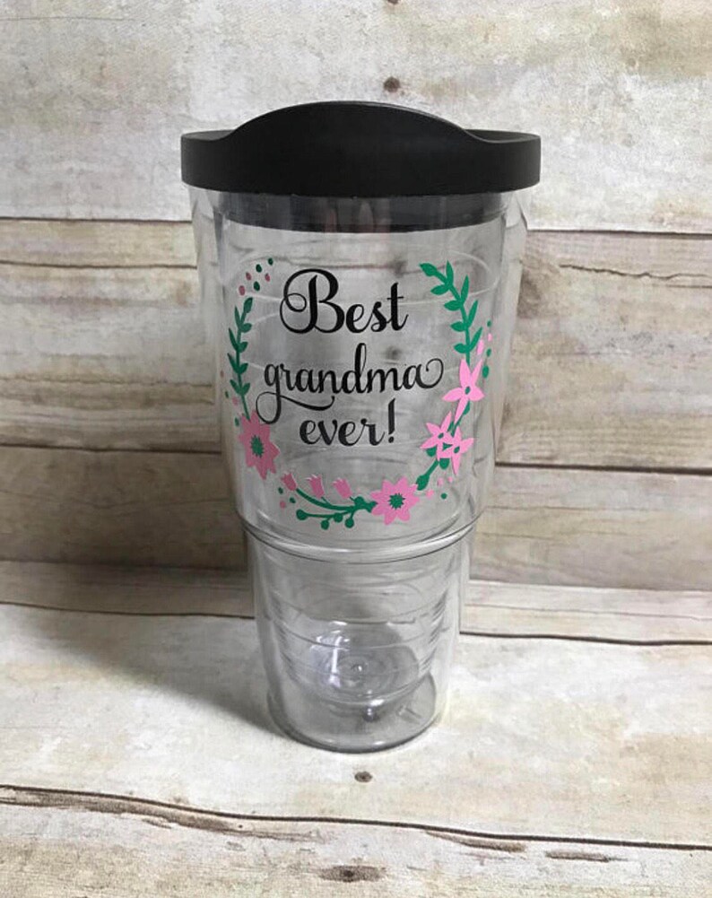 Best Grandma Ever 24 oz Double Wall Tumbler Grandma gift Etsy