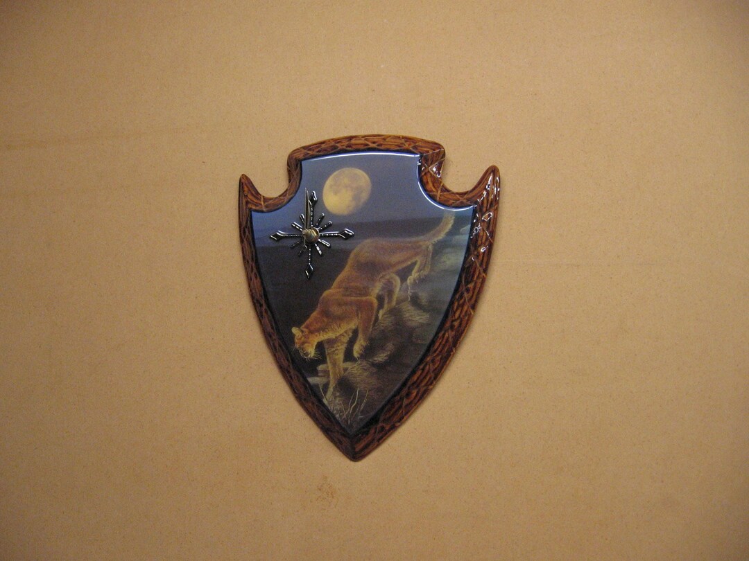 Mt Lion Spirit Arrowhead Clock - Etsy