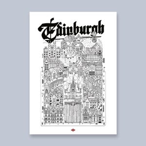 Illustration de EDIMBURGH par Docteur Paper