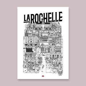 Illustration de La Rochelle par Docteur Paper