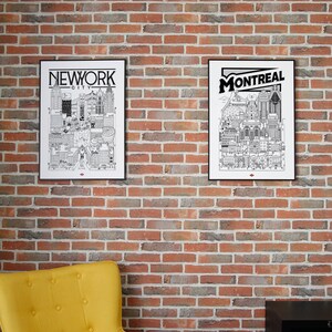 New York poster by Docteur Paper Format 32x45cm