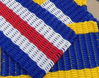 Nautical Rope Doormat: Handcrafted Cape Cod Entryway Rug