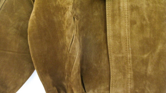 Ladies Leather Jacket - Large - Emporio Armani It… - image 3