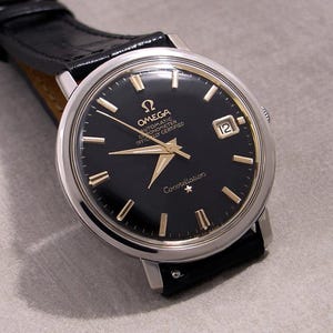 Omega Watch, Constellation Chronometer, Swiss Made, Men&#39;s Vintage, #J056