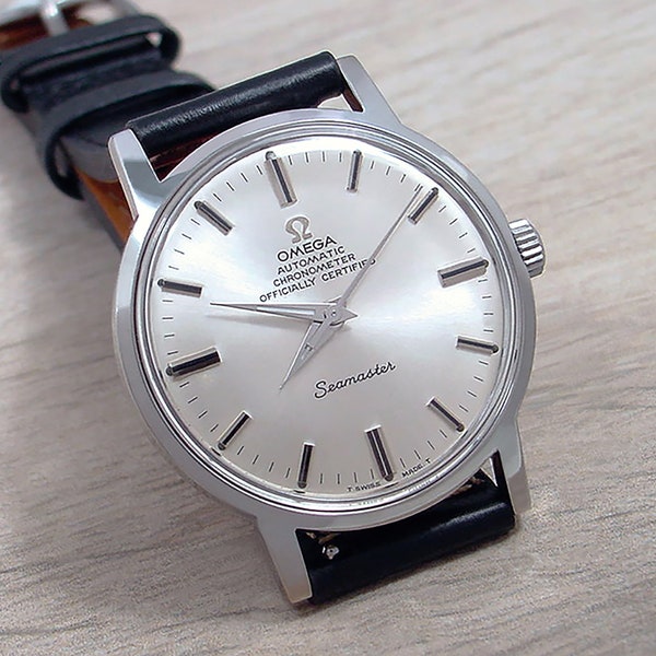 Omega Watch, Seamaster Chronometer, Swiss Made, Men's Automatic, #I028