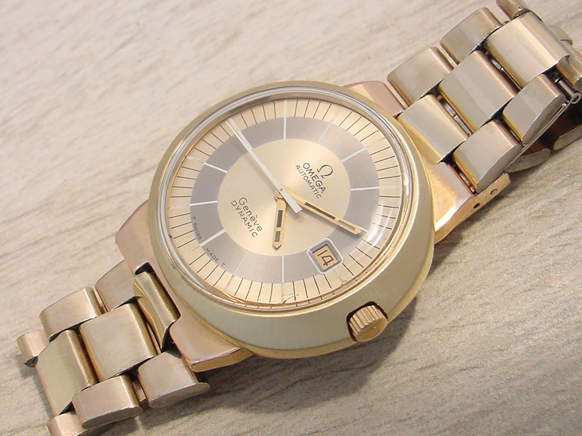 Omega Watch, Geneve Dynamic, Swiss Made, Men's Automatic