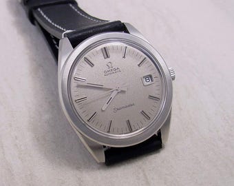 Omega Watch, Seamaster Automatic, Swiss Made, Men's Vintage, #K065