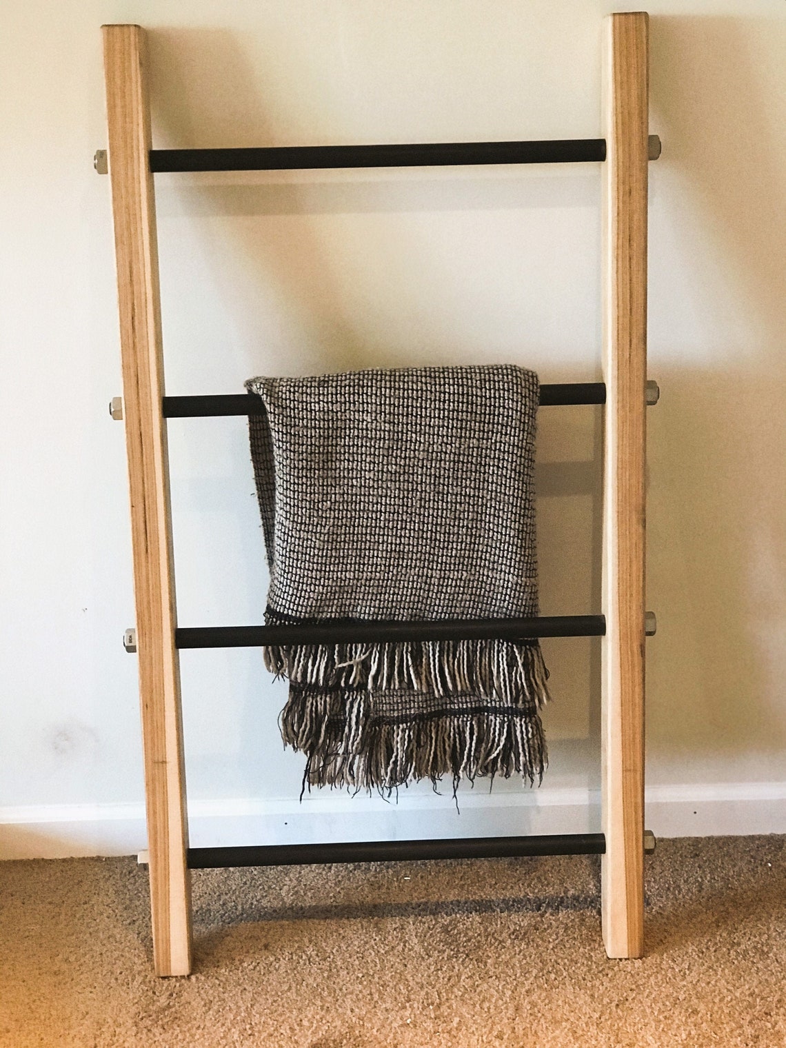 Blanket Ladder Etsy