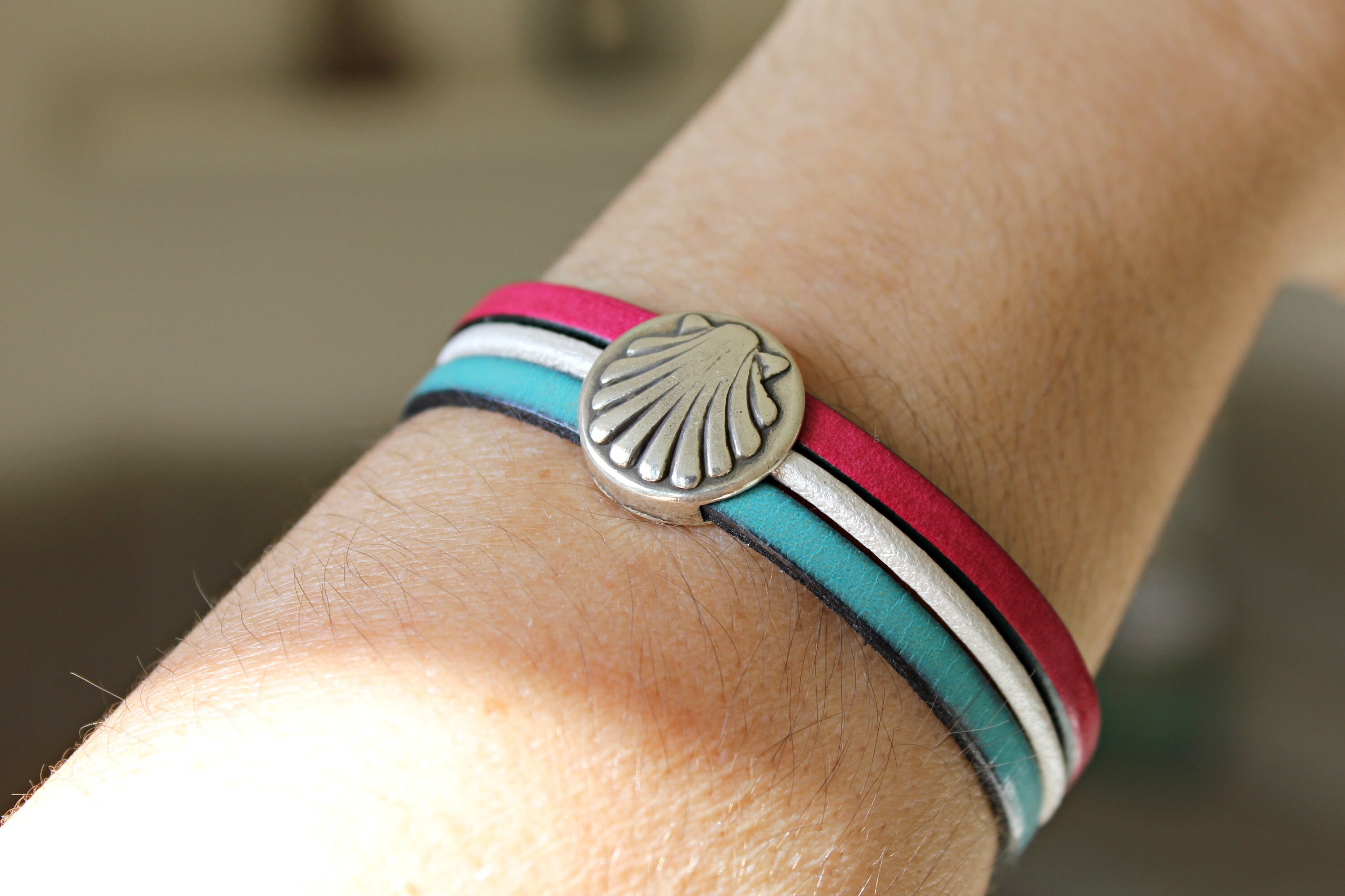 CAMINO de SANTIAGO BRACELET, Spain souvenir, Pilgrim bracelet, Pilgrimage souvenir,  Saint James bracelet, Pilgrims bracelets, Santiago