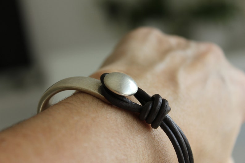 Girls Leather bracelet Boho bracelet WOMEN LEATHER BRACELET Beaded bracelet Leather bracelet for women