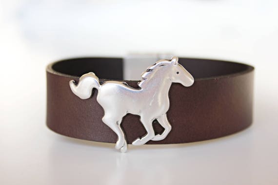 Bracelet cheval, bracelet homme, bracelet équestre, bracelet cow
