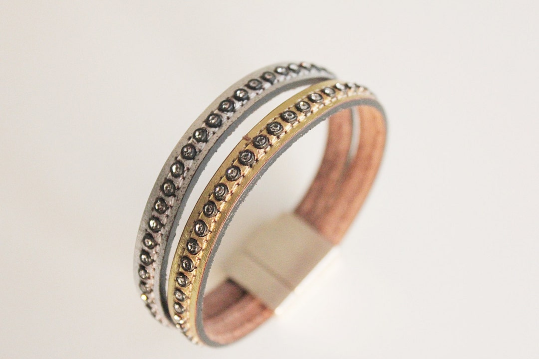 SILVER BRACELET GOLDEN Bracelet Cheap Jewelry Sale Etsy