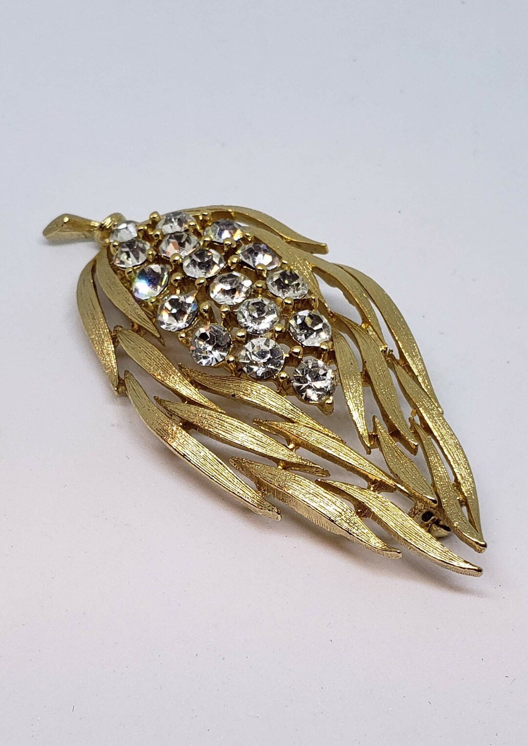 Broche Ancienne Signée Lisner - Bijou Vintage De Créateur - Occasion