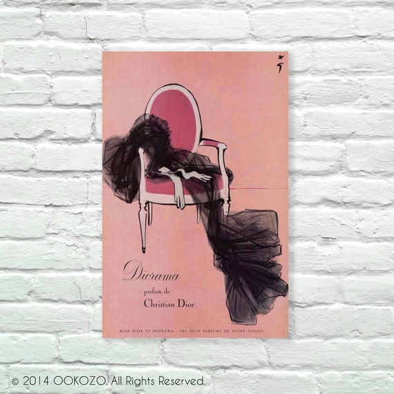 Vintage Illustration 13 x 19/" Photo Print