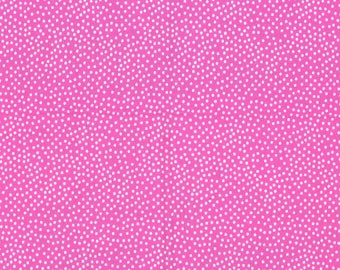 Pink and White Polka Dot Material Pink Swiss Dot Fabric Michael Miller Pink Pin Dot Fabric