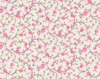 Floral Fabric - 100% Cotton - Fabric by the Yard - Quilting Cotton Fabric