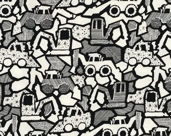 Black and White Fabric - Dear Stella- Quilting Cotton Fabric - Fabric by the Yard