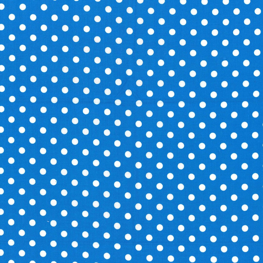 Polka Dot Fabric CX2490-ELEC Dotted Fabric Michael - Etsy