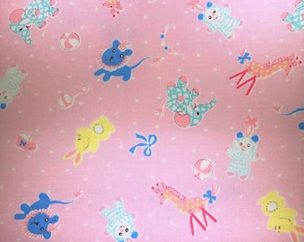 Pink Baby Cotton Fabric – Quilt Gate, Japanese Print