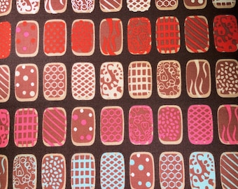 Fabric with pictures of food - Wendy Bentley - Timeless Treasures - Perk Me Up - Quilting Cotton Fabric - Choose your cut