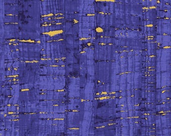 Royal Blue Fabric with Metallic Accents - Windham Fabrics - Uncorked by Another Point of View - Quilting Cotton Fabric - Fabric by the Yard