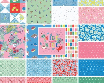 Nice Nice by Emily Taylor Collection  - 10" Layer Cake - Cloud9 Fabrics - 42 piece precut