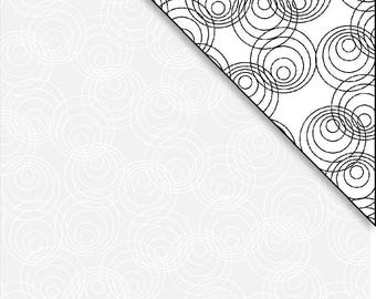 End of bolt - Last two yards left- Ramblings - White on White Fabric - P&B Textiles - Quilting Cotton Fabric
