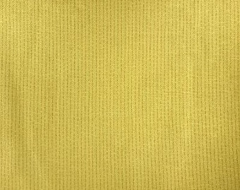 Yellow Fabric with Lines - Dear Stella - Stripe fabric - Glitter fabric - Quilting Cotton Fabric - Choose your cut.