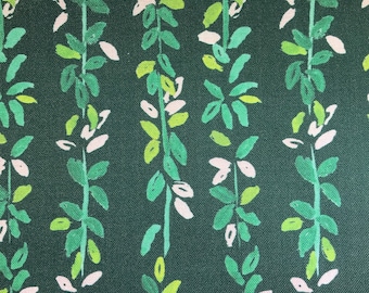 Green leaf fabric - Dear Stella - Quilting Cotton Fabric - Fabric by the Yard