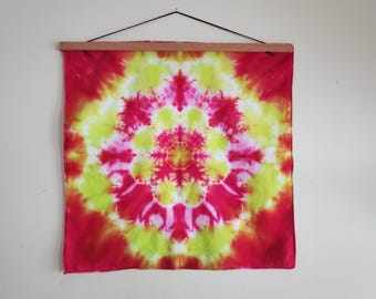 Tie Dye Bandana/Scarf/Handkerchief/Small Tapestry.