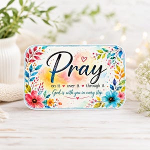 Prayer Tin Gift Set: Christian Encouragement