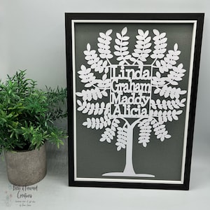 Regalo albero genealogico, regalo festa della mamma albero genealogico, regali di anniversario, compleanni, regalo albero genealogico personalizzato, regalo di famiglia ricordo